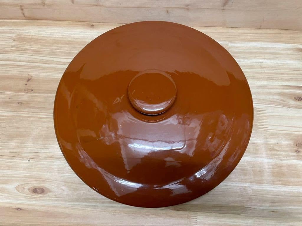 Amazon.co.jp: 日本製/常滑焼/約39cm/かめの蓋/1個 甕の蓋/蓋 : ホーム